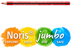 Kleurpotlood Staedtler Noris Colour Jumbo set à 12 kleuren