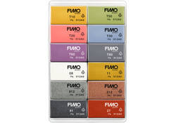 Klei Fimo soft colour pak à 12 mode kleuren