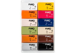 Klei Fimo soft colour pak à 12 natuurlijke kleuren