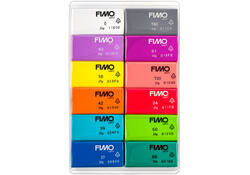 Klei Fimo soft colour pak à 12 briljante kleuren