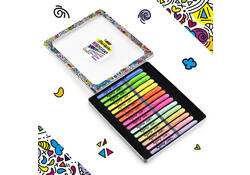 Markeerstift Bic grip Highlight your life assorti blik à 15 stuks