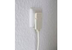 Verlengsnoer Brennenstuhl met platte stekker H05VV-F3G1.5 2 meter wit
