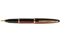 Vulpen Waterman Carène Marine amber GT medium