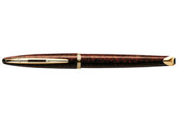 Vulpen Waterman Carène Marine amber GT medium