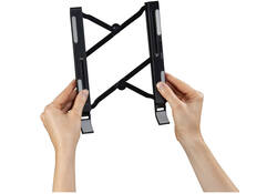 Laptopstandaard Hama light zwart