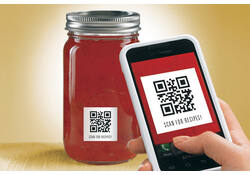 Etiket Avery L7121-25 QR code 45x45mm opaak 500 stuks