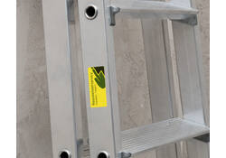 Etiket Avery Zweckform L6111-20 210x297mm geel 20stuks