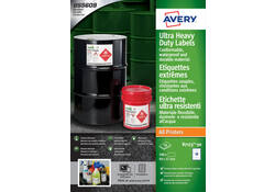 Etiket Avery B7173-50 99x57mm polyethyleen wit 500stuks