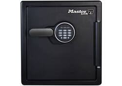 Kluis MasterLock brandvrij en waterdicht electronisch combi-slot XL zwart ZA43