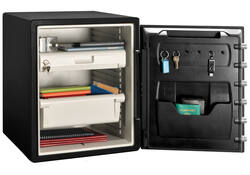 Kluis MasterLock brandvrij en waterdicht electronisch combi-slot XXL zwart ZA62