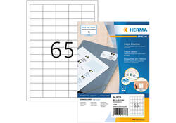 Etiket HERMA 10778 38.1x21.2mm wit 5200stuks