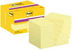 Memoblok Post-it 656 Super Sticky 51x76mm geel 12 stuks