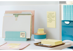 Memoblok Post-it 654 Super Sticky 76x76mm canary yellow