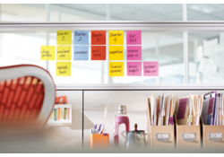 Memoblok Post-it 622 Super Sticky 47,6x47,6mm Carnival 12 stuks