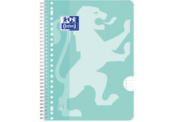 Collegeblok Oxford School A4+ lijn 23-gaats 160 pagina's 80gr pastel assorti
