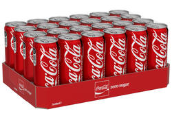 Frisdrank Coca Cola zero blik 330ml