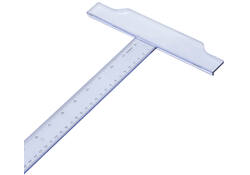 Tekenhaak Aristo GeoCollege 60cm transparant
