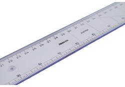 Tekenhaak Aristo GeoCollege 60cm transparant
