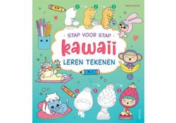 Tekenboek Deltas stap voor stap Kawaii