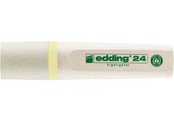 Markeerstift edding 24 Ecoline pastel geel