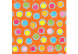 Inpakpapier Special Wrap 200mx70cm spring rounds assorti