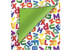 Tijdschriftenzak Special Wrap 25x4x34cm letters seal à 100 stuks