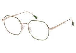 Leesbril I Need You +3.00 dpt Yoko groen-goud