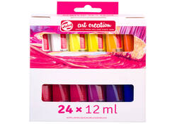 Acrylverf Talens Art Creation 12ml set à 24 kleuren