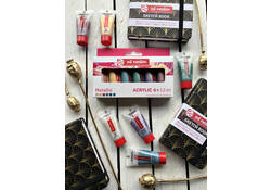 Acrylverf Talens Art Creation Metallic 12ml set à 6 kleuren