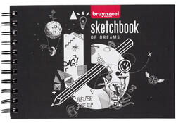 Schetsboek Bruynzeel 19,5x14,7cm 140gr 80vel