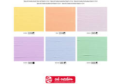 Acrylverf Talens Art Creation Pastel 12ml set à 6 kleuren