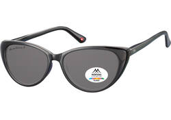 Zonnebril Montana met smoke glas zwart