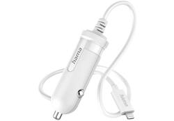 Autolader Hama lightning 5W 1 meter wit
