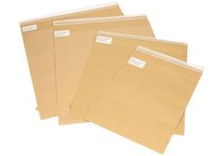 Sendbag verzendverpakking IEZZY 34/38 x 44 + 9,5cm bruin