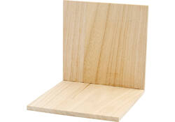 Boekensteun Creativ Company hout 15x15x15cm