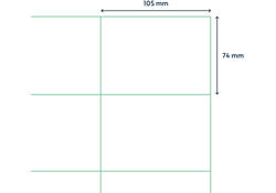 Etiket Qbasic A4 1.000 vel 105x74 mm 8000 labels
