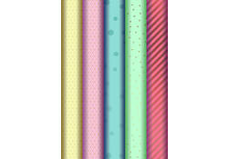 Inpakpapier Stewo Fresh Patterns 200x70cm assorti