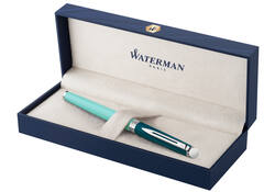 Rollerpen Waterman Hémisphère Colour Blocking green CT fijn