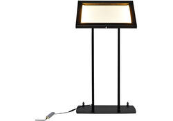 Menu vitrinekast Europel 2x A4 LED