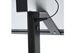 Menu vitrinekast Europel 2x A4 LED