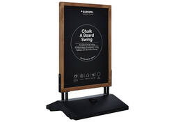 Krijt stoepbord Europel Swing 70x100cm