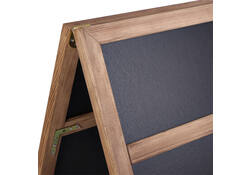 Krijt stoepbord Europel 660x1280mm DELUX natuur