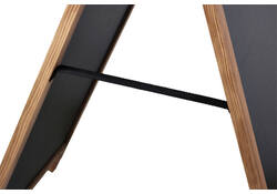 Krijt stoepbord Europel 660x1280mm DELUX natuur