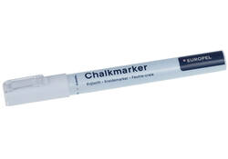 Krijtstift Europel 3mm wit blister 1 stuk