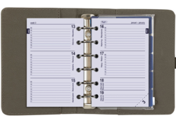 Organizer Kalpa Pocket inclusief agenda 2024-2025 7dagen/2pagina's grijs