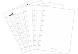 Uitbreidingsset Correctbook A5 mix 5 bladen