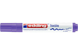 Viltstift edding 4500 textiel rond 2-3mm neon violet