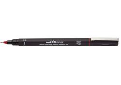 Fineliner Uni-ball Pin 0.5mm rood