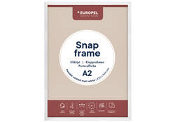 Kliklijst Europel A2 25mm mat wit