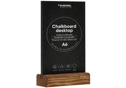 Krijtbord Europel tafelmodel A6 staand natural